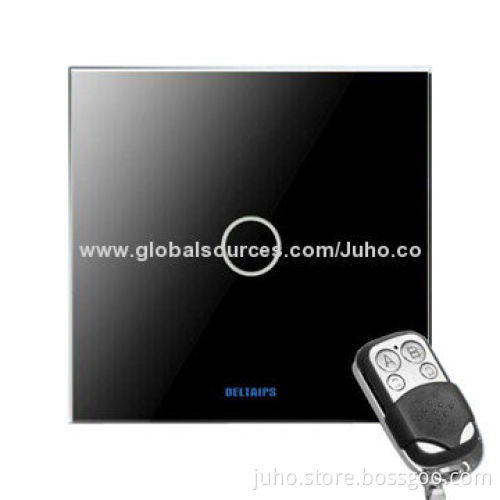 EU Standard, Multifunction, Luxury Crystal Glass Panel, Intelligent Touch Timer Light Switch